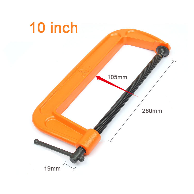 10 Inch Woodworking Gclamp Extension Clamp Heavy Duty Fixing Clamp