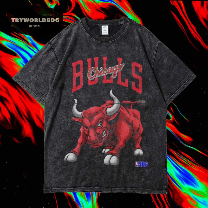 Chicago BULLS T-Shirt VINTAGE T-Shirt OVERSIZE