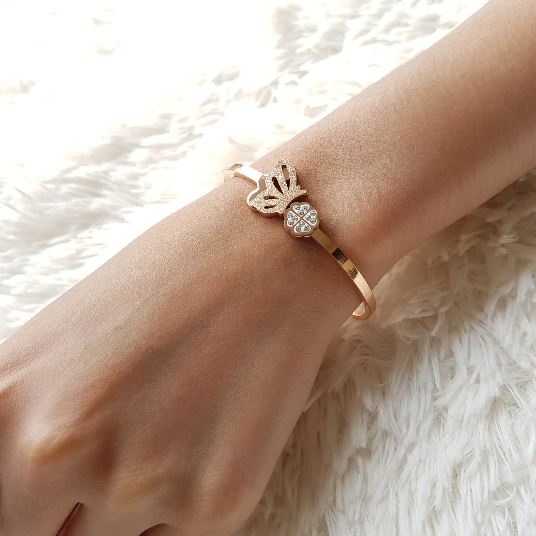 michael kors flower bracelet