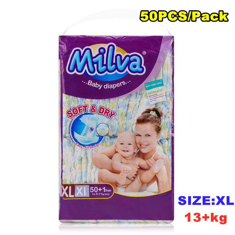 KissBaby S/M/L/XL Disposable Diapers Newborn Diapers Baby Diaper On