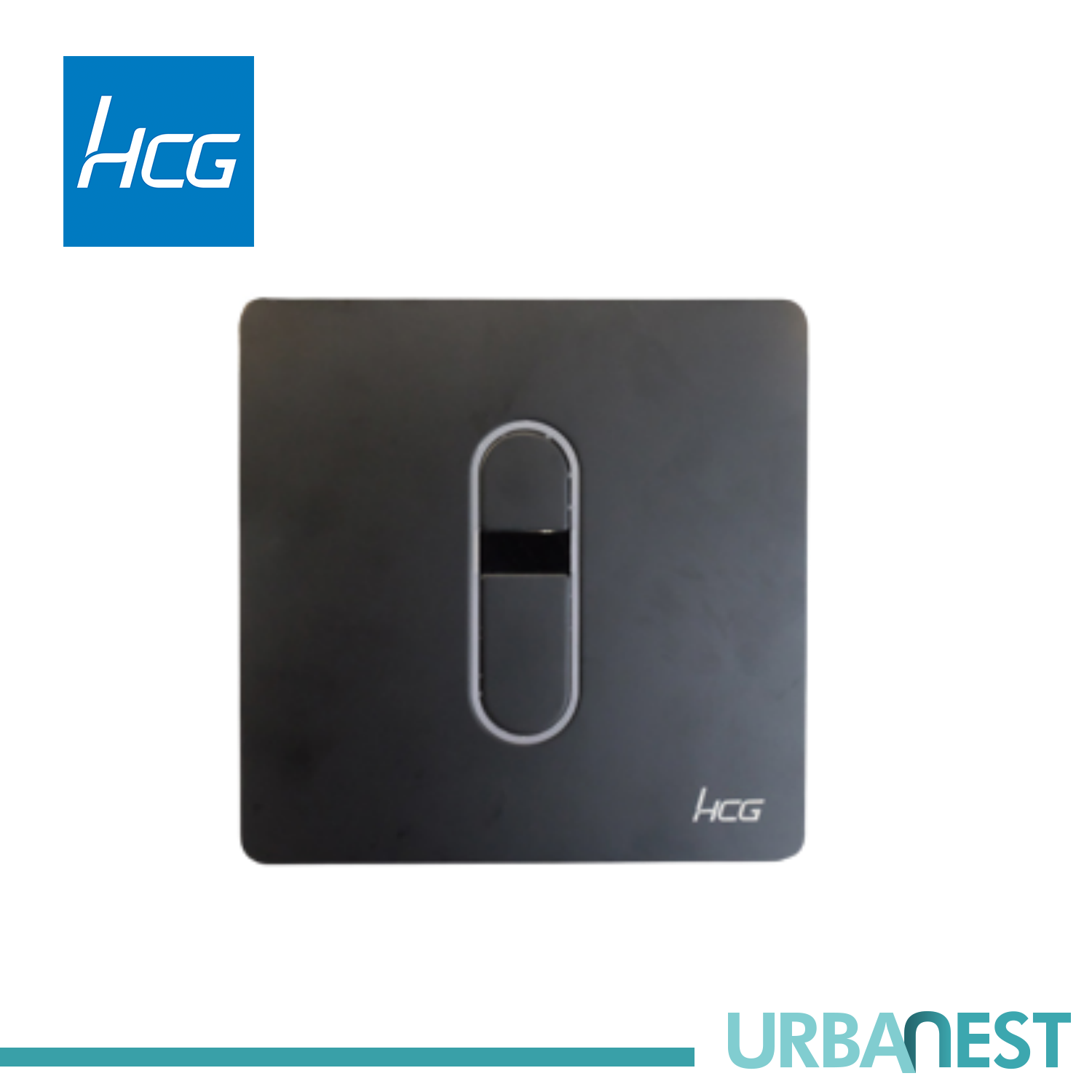 HCG AF6031 NC water closet black stainless steel flush sensor