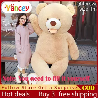 huge teddy bear in store