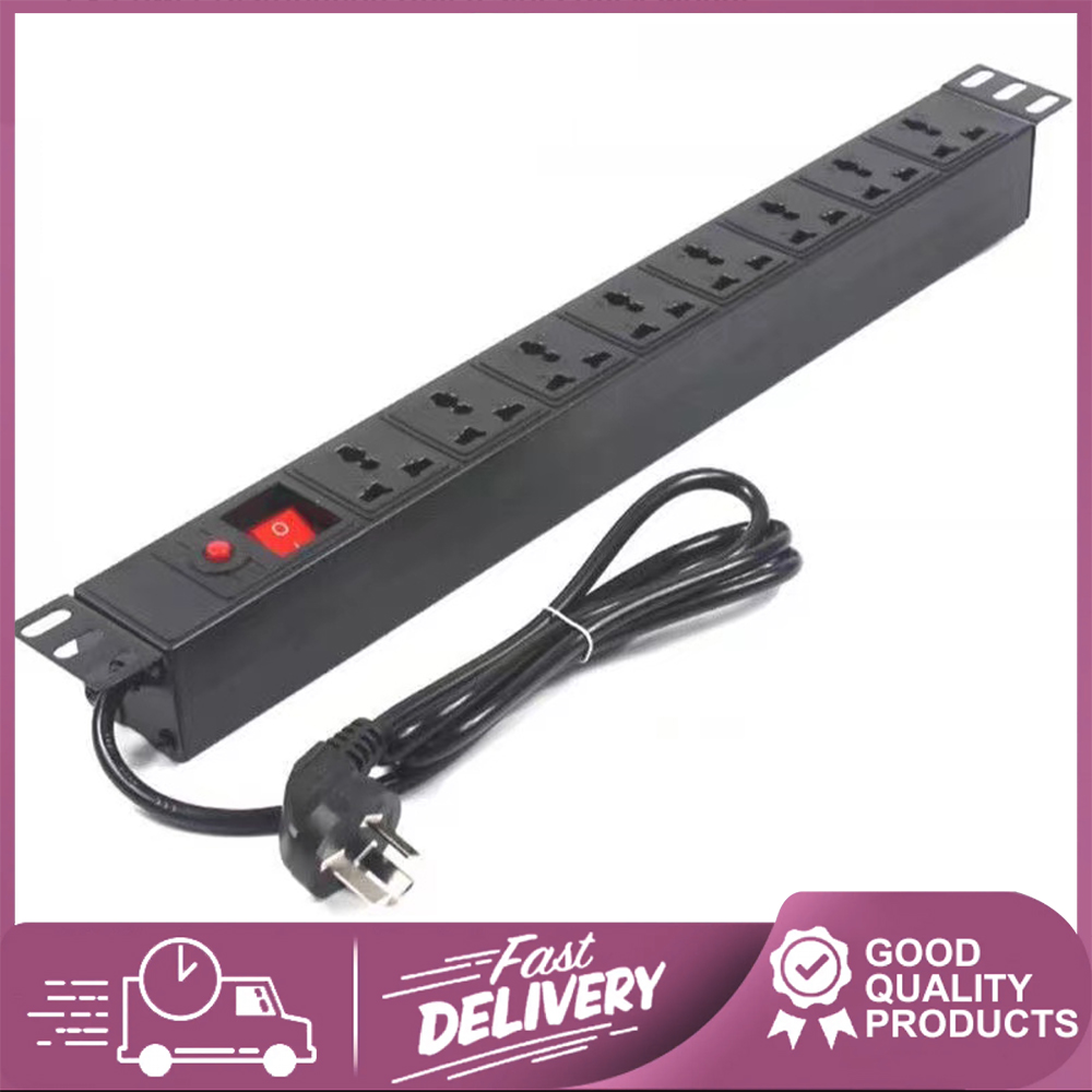 PRORACK 8 Slots Universal PDU Power Distribution Unit (PDU) Power Strip