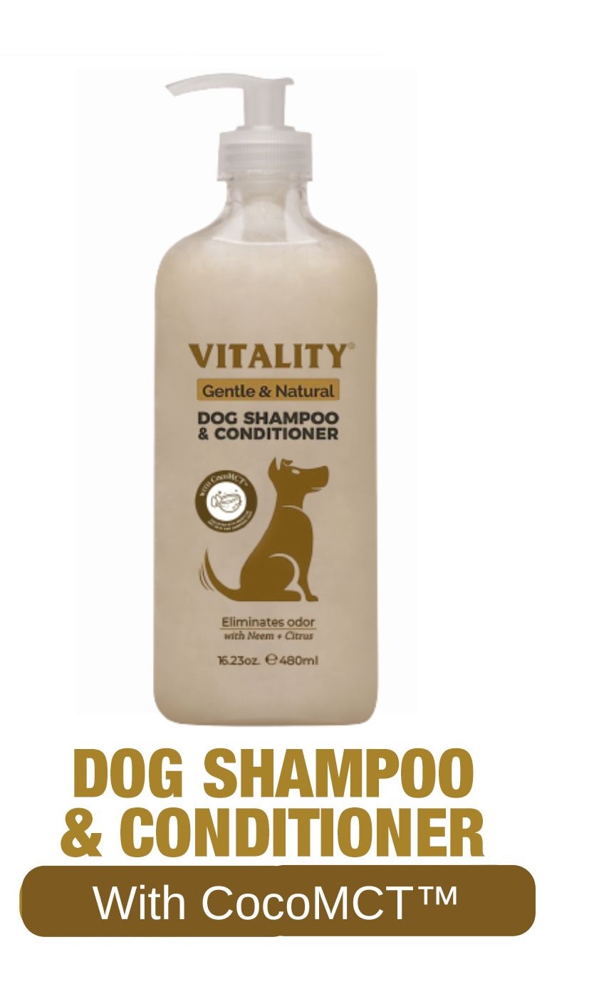 Vitality Dog Shampoo & Conditioner with Hypoallergenic
