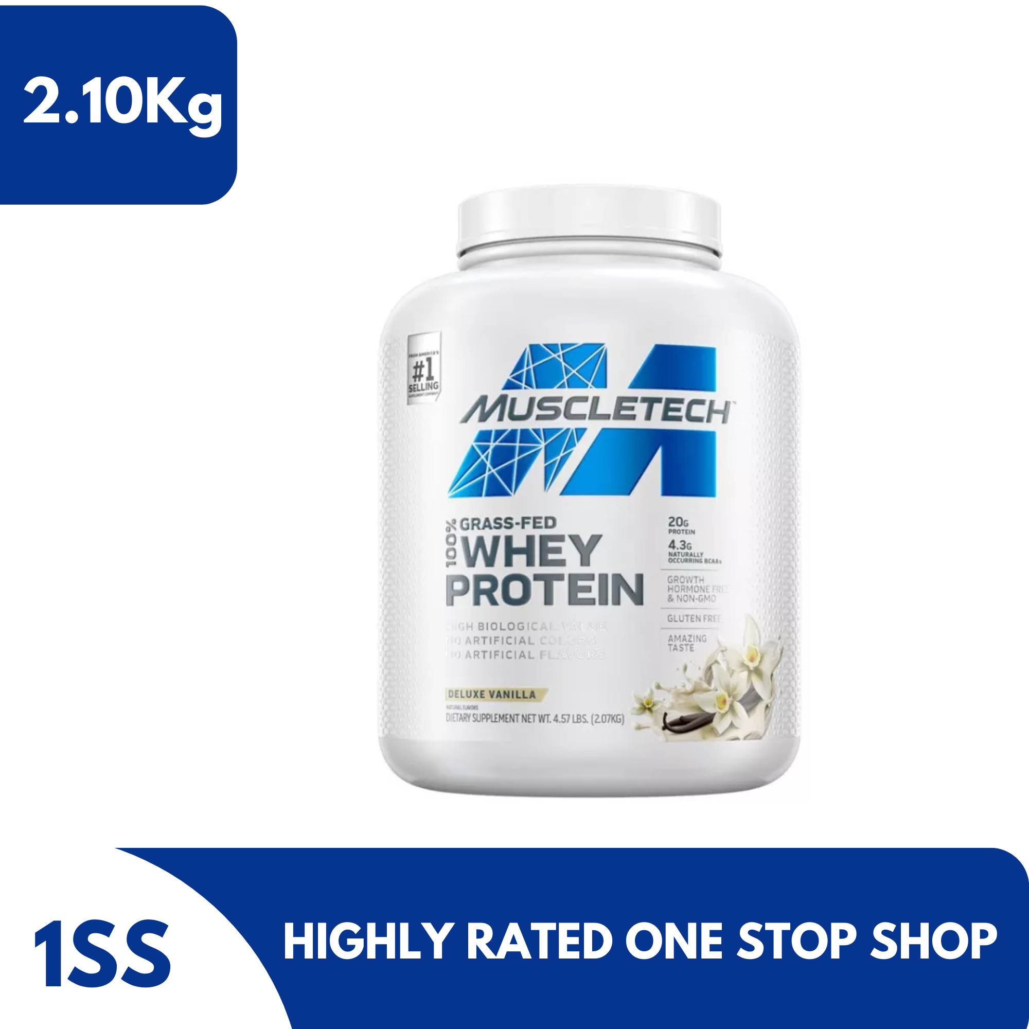 MuscleTech Vanilla Whey Protein, 2.10Kg | Lazada PH