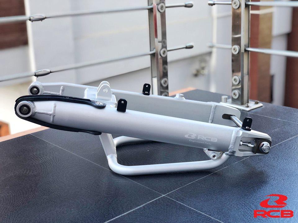 Racing Boy Alloy Swing Arm Sniper150 Luxury Design Silver