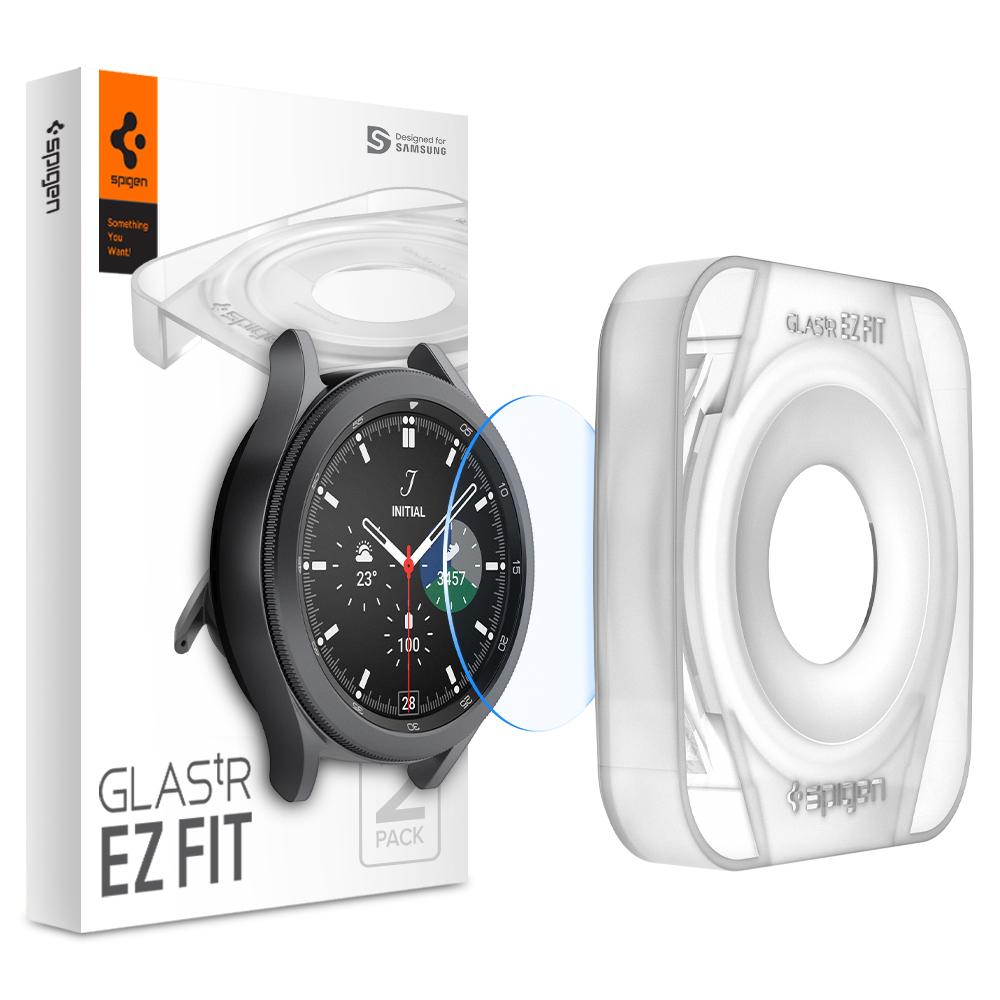 Spigen Galaxy Watch 4 Classic (46mm) Screen Protector EZ FIT GLAS.tR |  Lazada PH