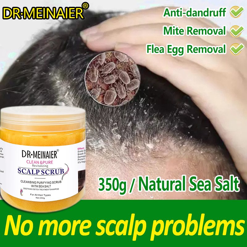 DRMEINAIER Sea Salt Anti Dandruff Shampoo 350g For Dandruff and Scalp ...