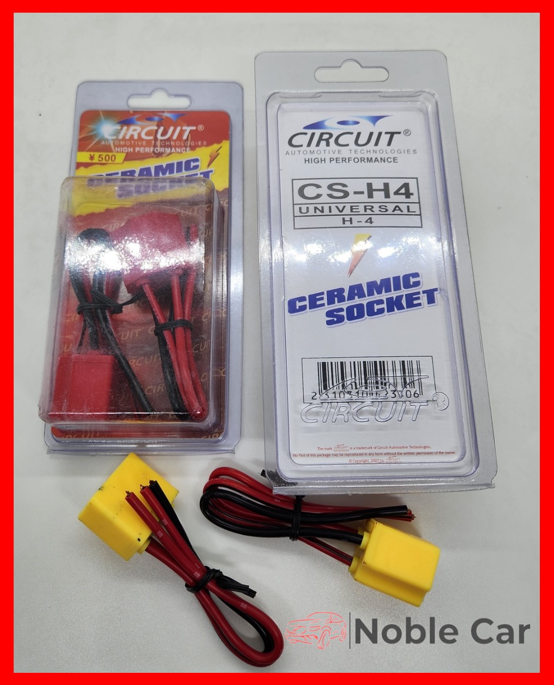 CIRCUIT Universal H4 Headlight Ceramic Socket (CS-H4) #14 WIRE