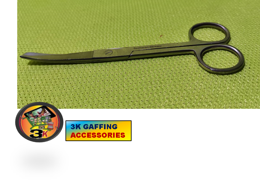 (3K Gaffing and Gamefowl Accessories) Medical Scissor (BIG) Curve and