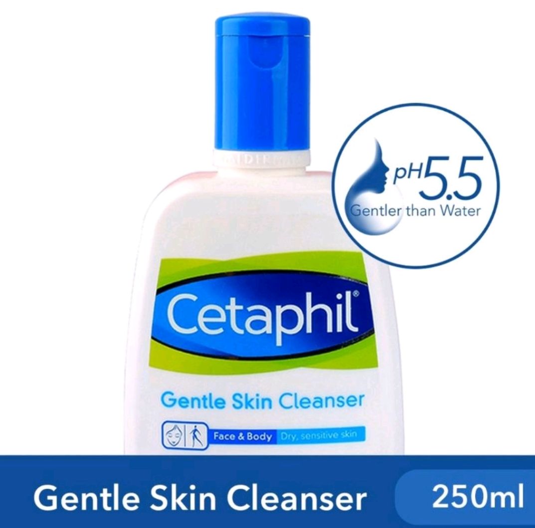 Cetaphil Gentle Skin Cleanser 250ml [For Sensitive Skin / NonDrying