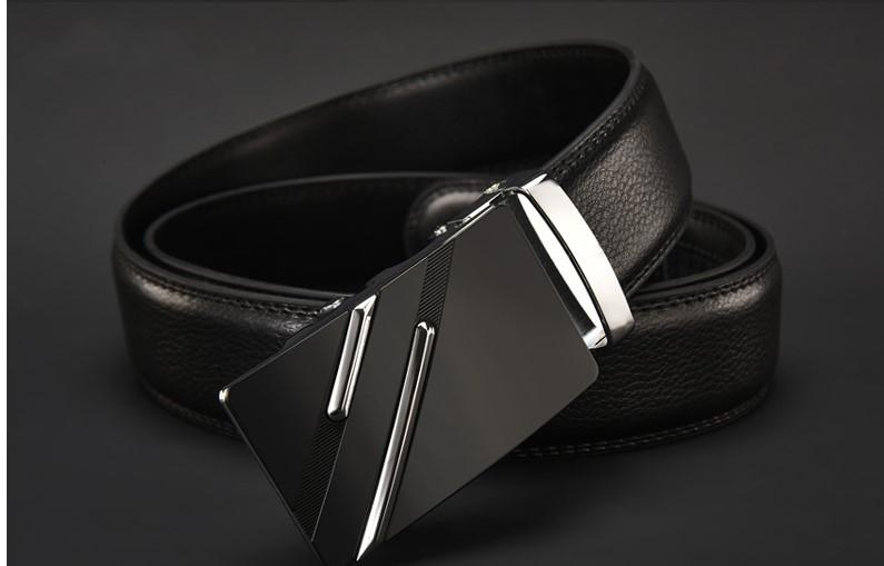 Mens Business Style Belt Designer Leather Strap Male Belt Automatic ...