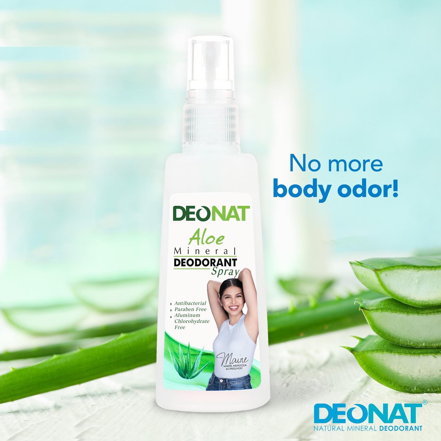 DEONAT ALOE MINERAL DEODORANT SPRAY 100ml Lazada PH
