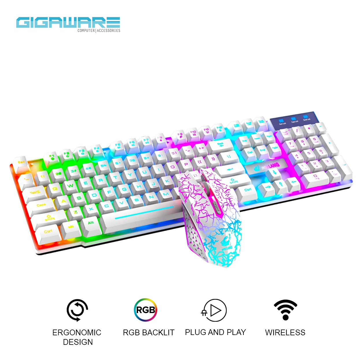 gigaware wireless optical mouse