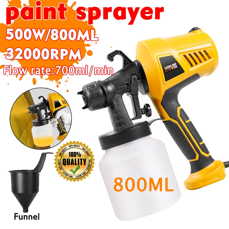 [Free shipping] Paint Sprayer High Pressure 500W Electric Spray Gun set Spraying Machine