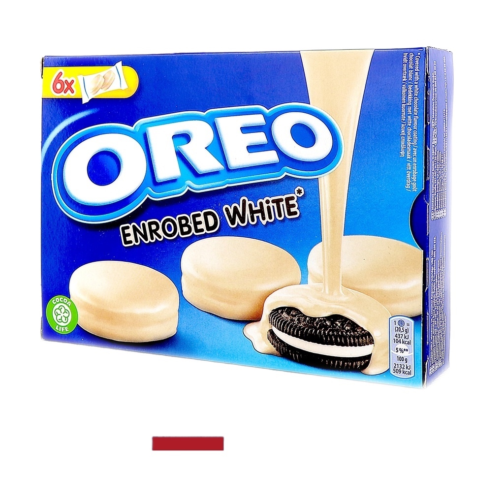 Oreo Enrobed White Chocolate Sandwich Cookie (41g x 6pcs) | Lazada PH