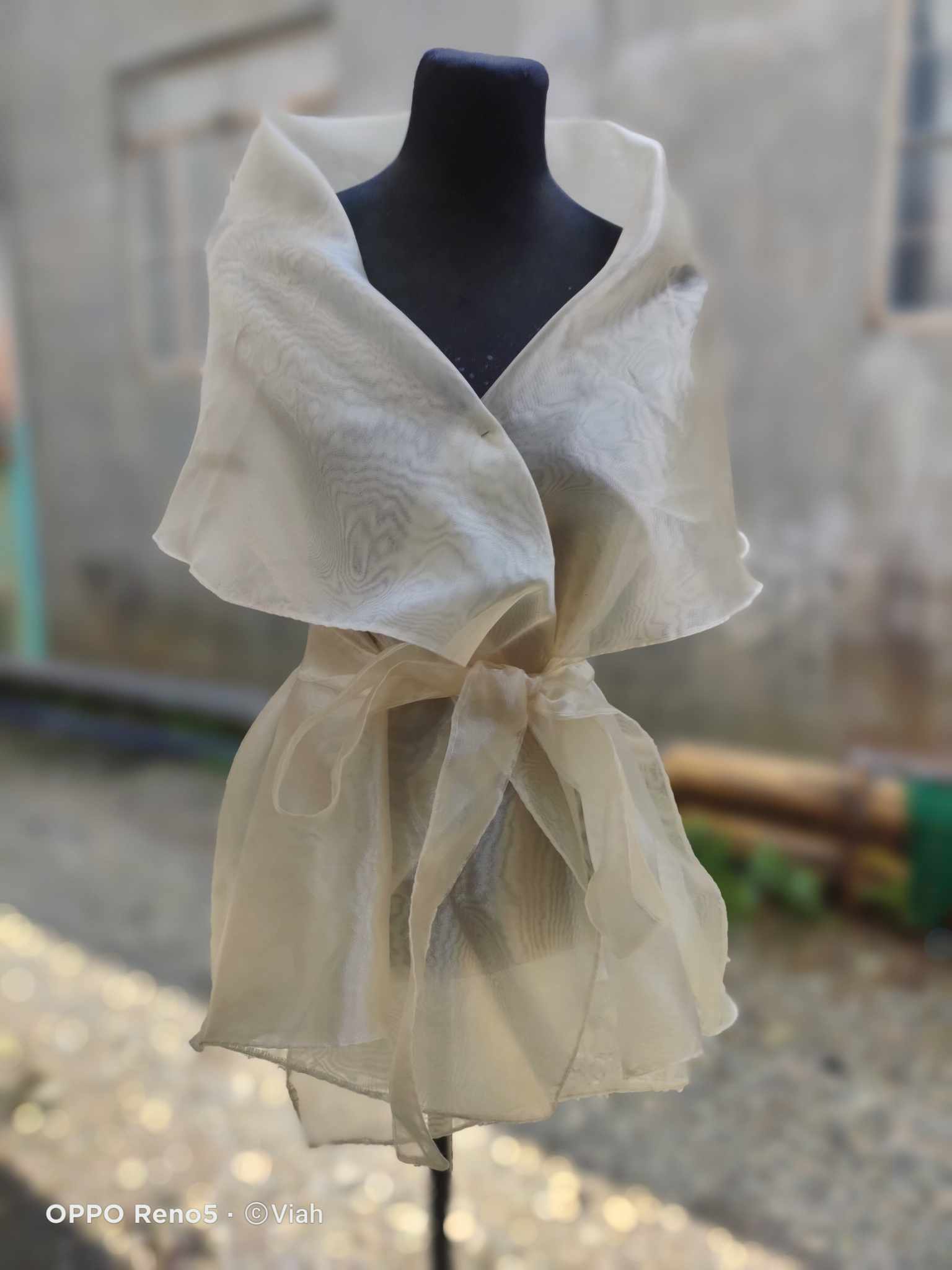 Filipiniana Panuelo Wrap Around Blouse Balabal Filipiniana Wrap
