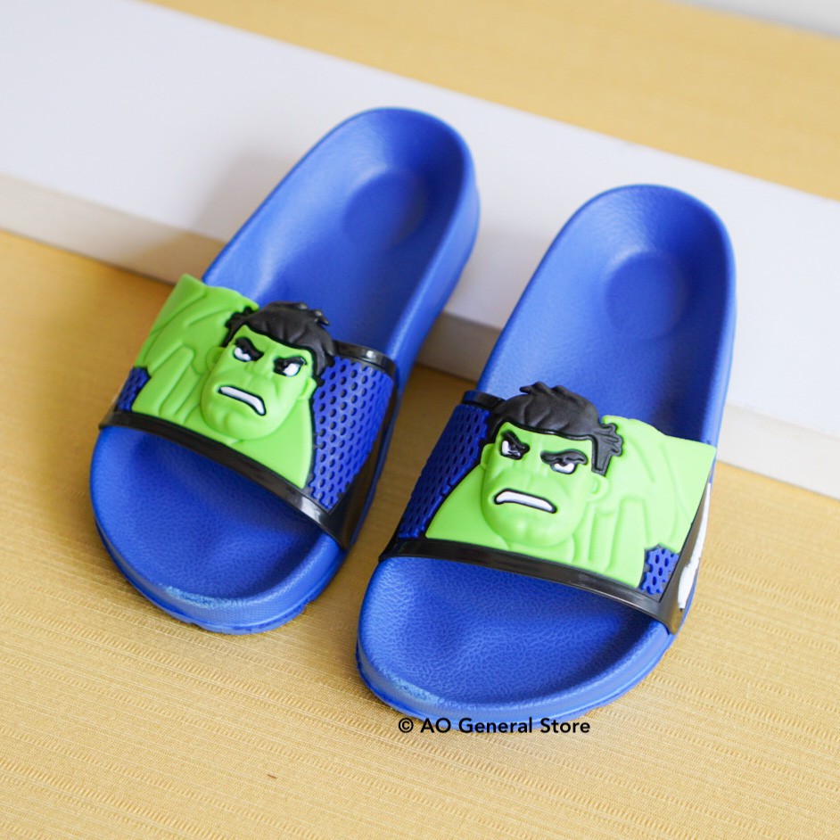 mens superhero slippers