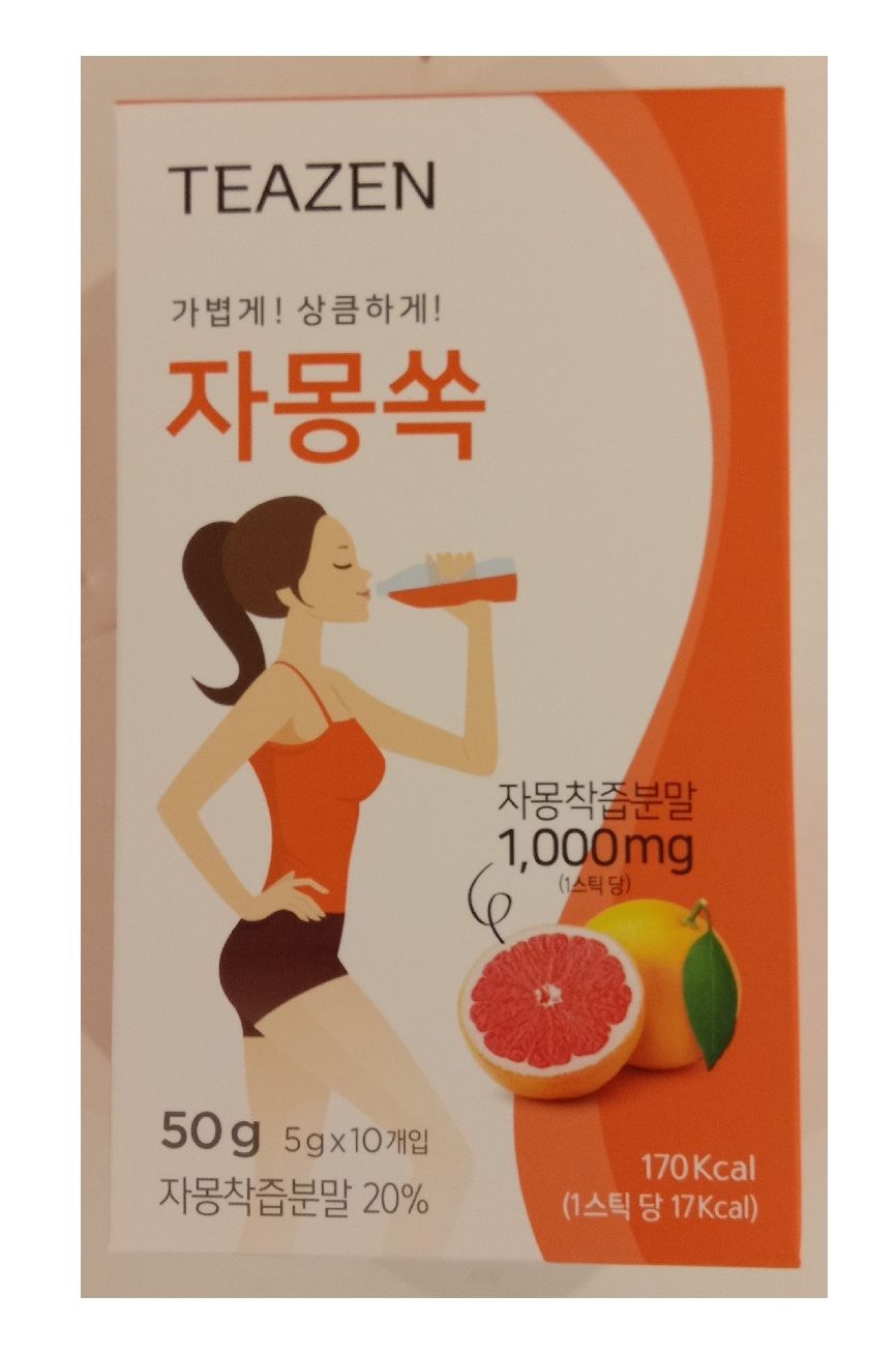 TEAZEN Kombucha Grapefruit / Tea (5g x 10 stick) Lazada PH