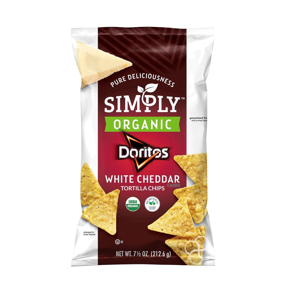 Doritos Simply Organic White Cheddar Tortilla Chips 212.6g Lazada PH