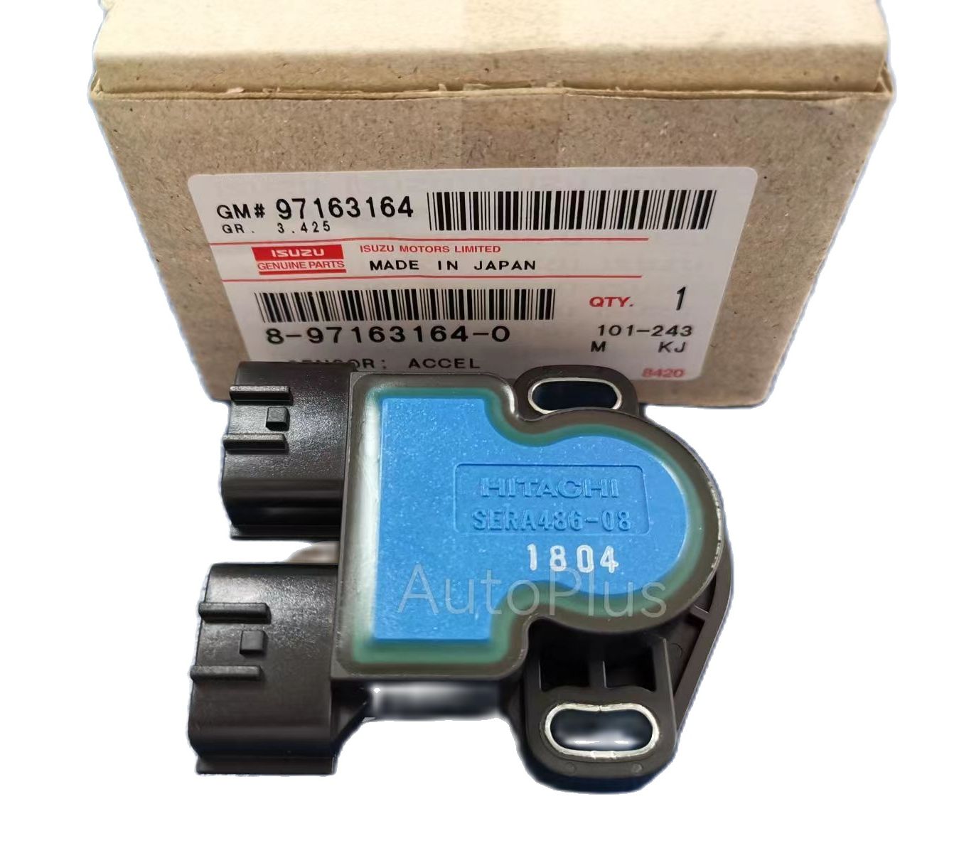 Accelerator Sensor / Throttle Sensor (TPS) 6 Terminal: 4JH1 Dmax , 4JX1 ...