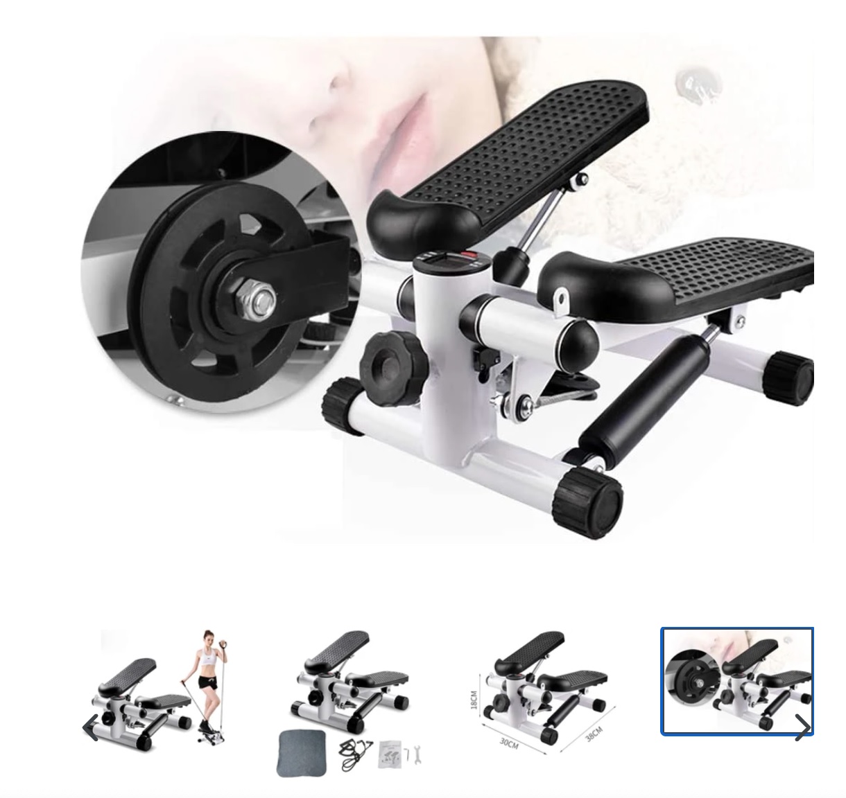 AIR STAIR CLIMBER EXERCISE MACHINE (W/ DIGITAL DISPLAY) Lazada PH