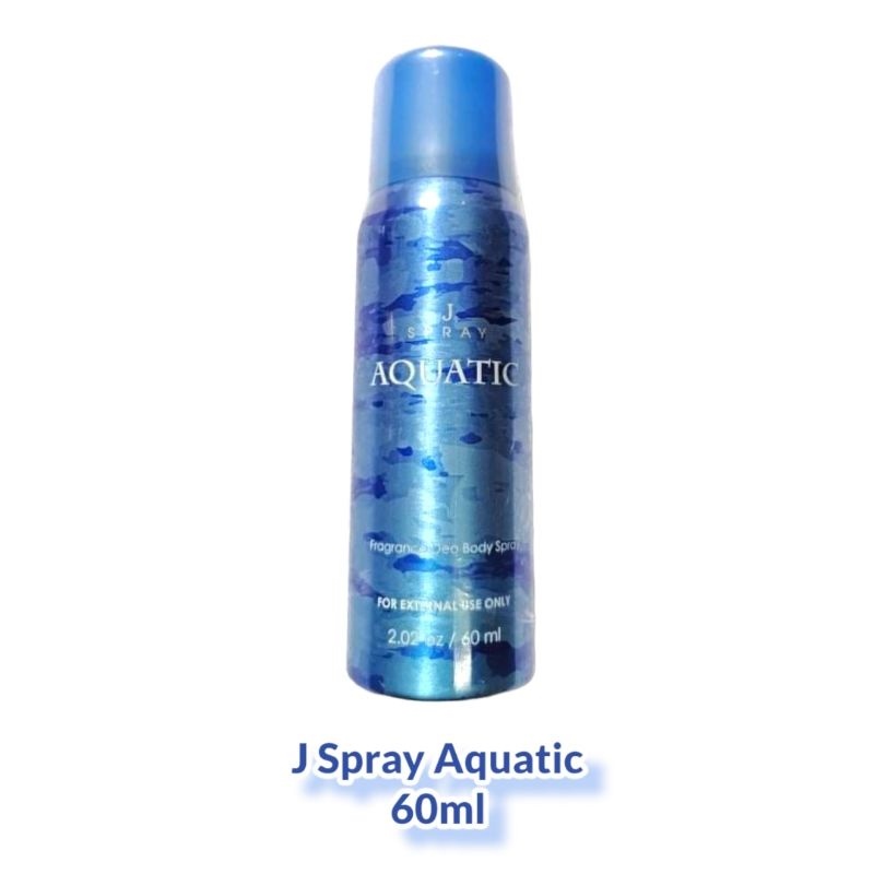 J Aquatic Spray Original Fragrance 60ml Lazada PH