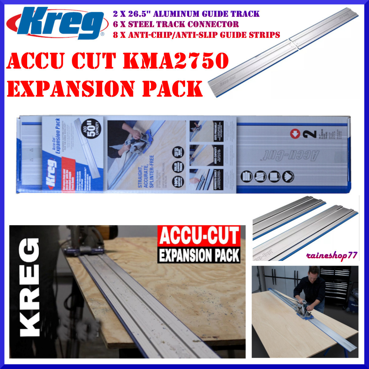 Kreg accucut store extension