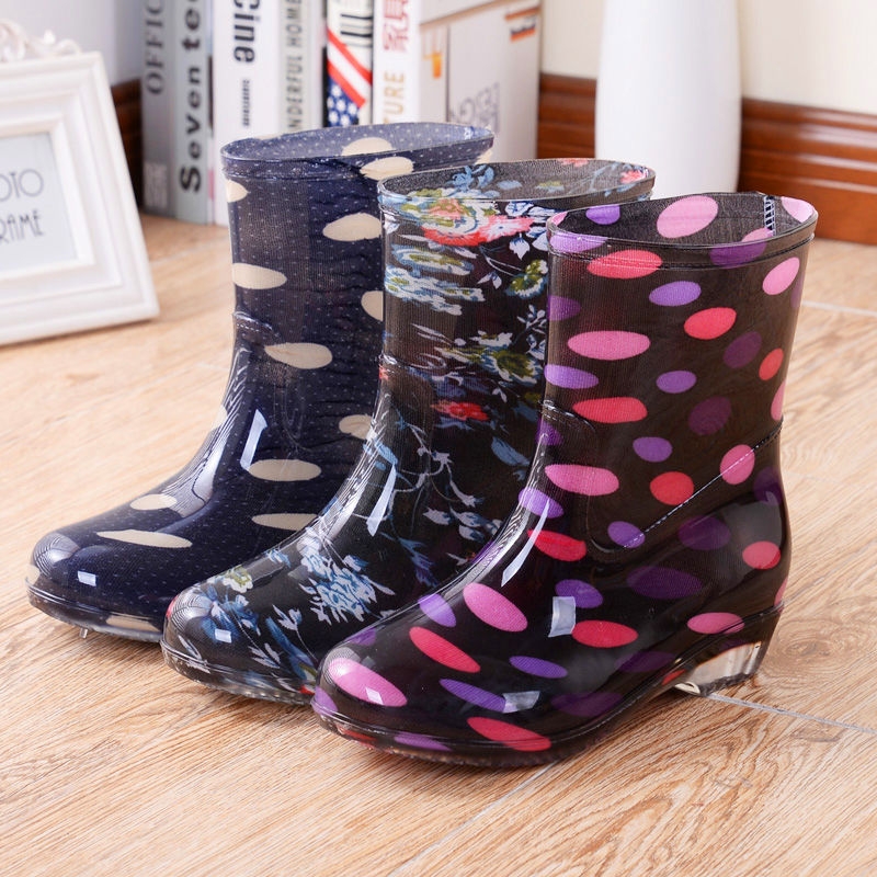 Korean Rain boots for women low cut Rain boots High Quality Lazada PH