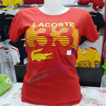 lacoste ladies t shirt