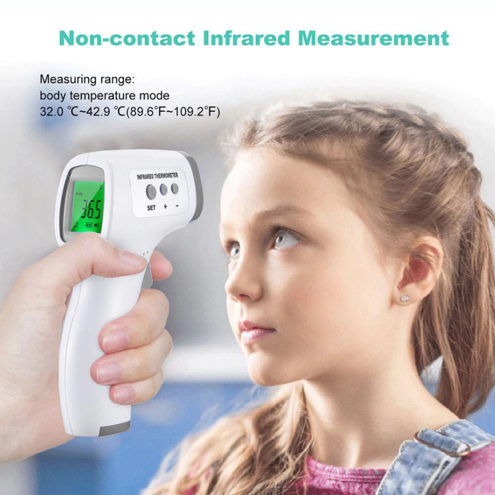 Body Heat Scanner Infrared Thermometer Forehead Body Non Contact Thermometer Lazada Ph 7775