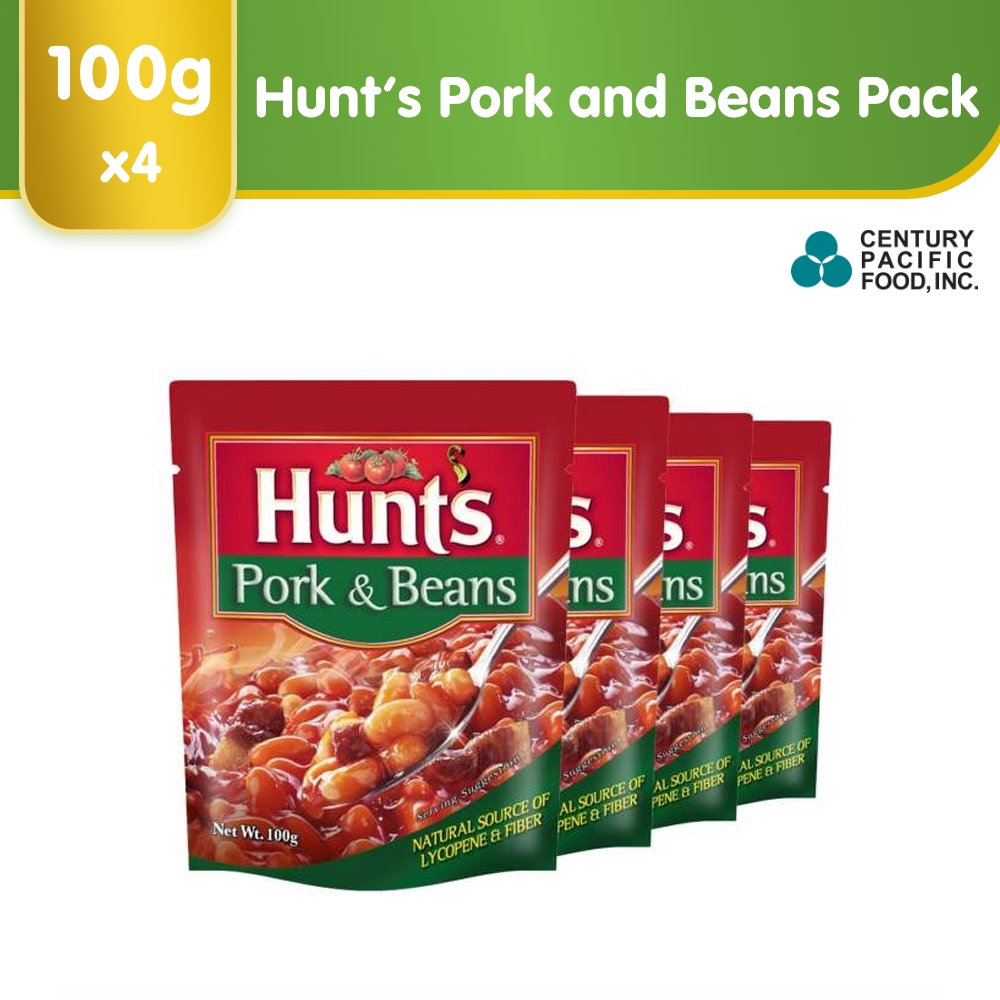 Hunt's Pork and Beans 100g Pack of 4 Lazada PH