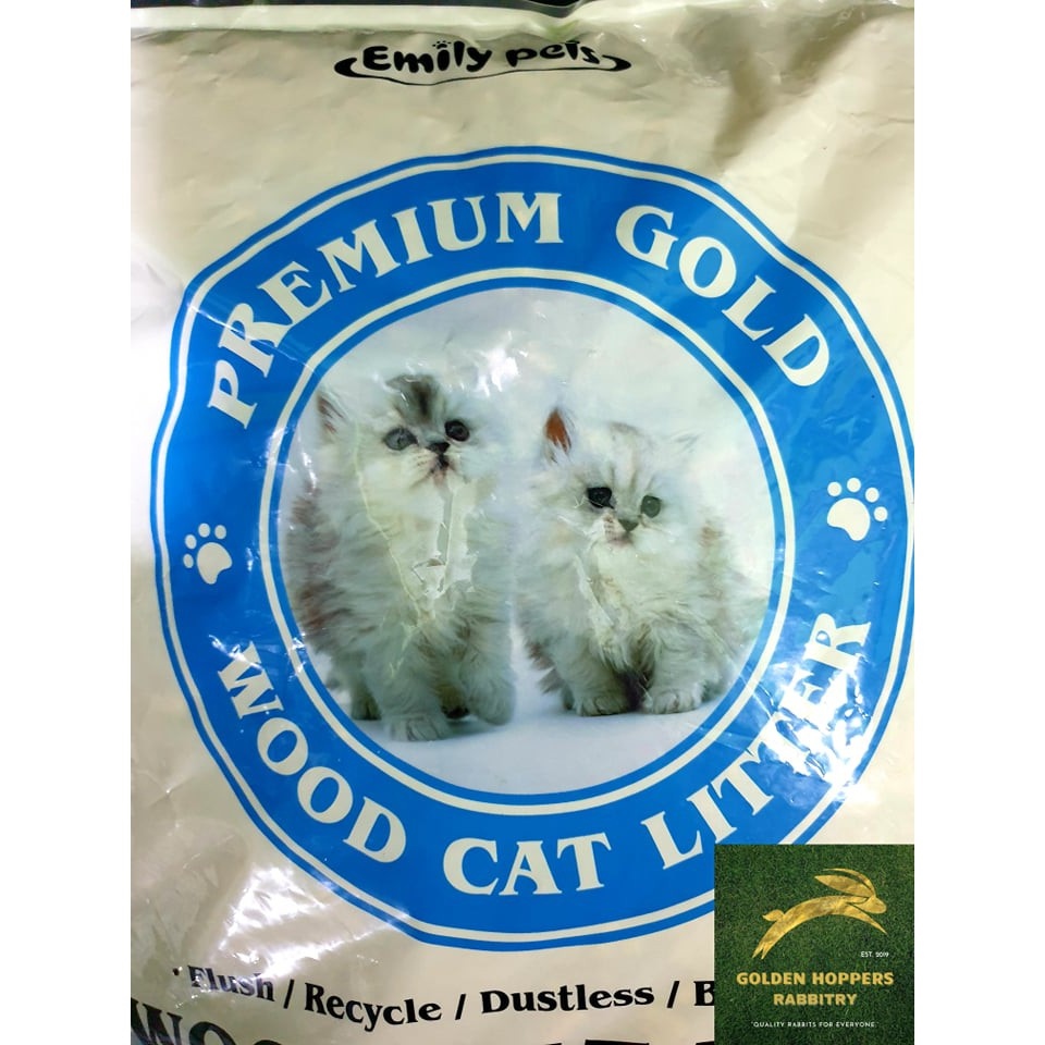 Emily Pets PREMIUM Wood Pellets Cat Litter (10L / 5.5KG) Lazada PH