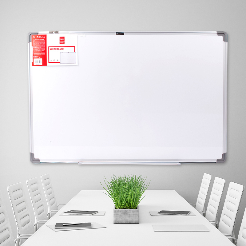 Deli White Board Big Size 600*900mm/24IN×36IN Whiteboard For Wall White
