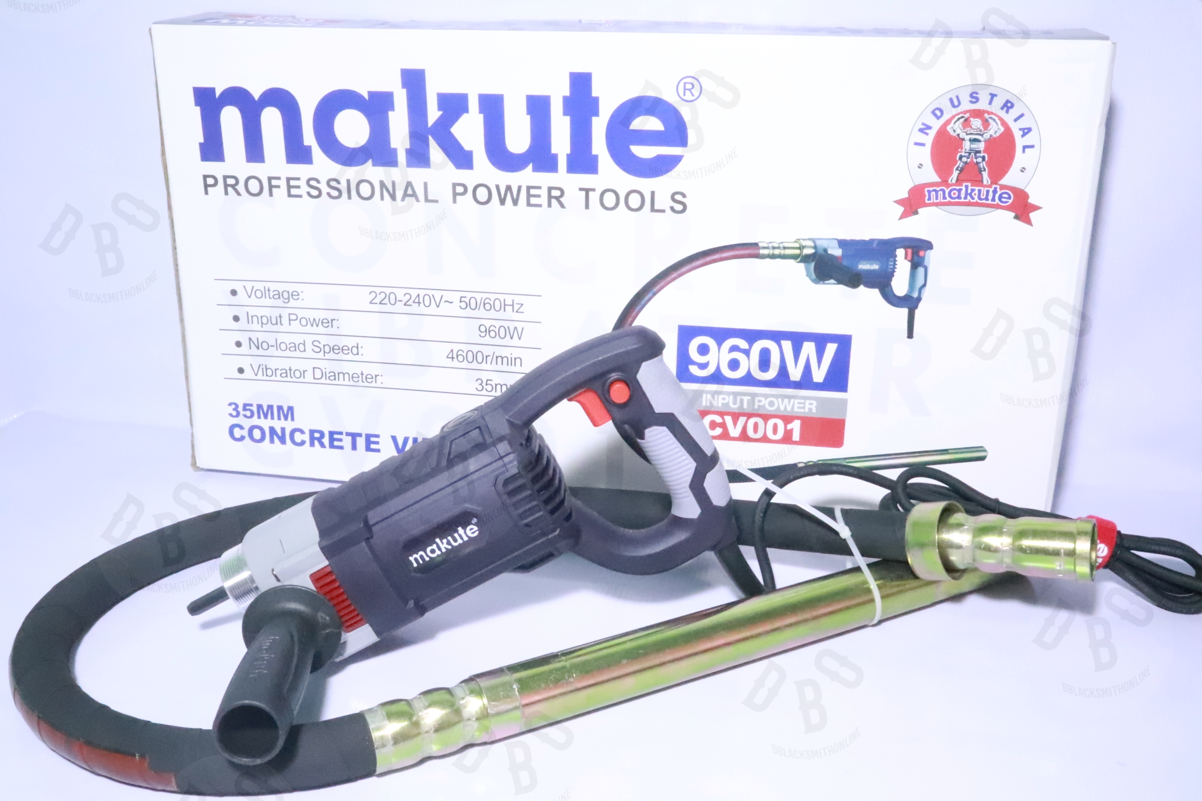 Makute Electric Concrete Vibrator 960W CV001 Lazada PH