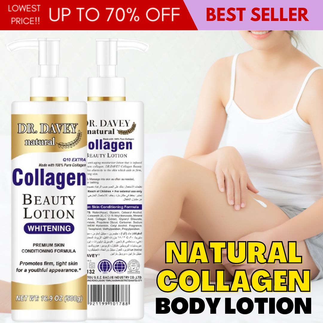BEST QUALITY Dr. Davey Natural Collagen Body Lotion Made with 100 Pure