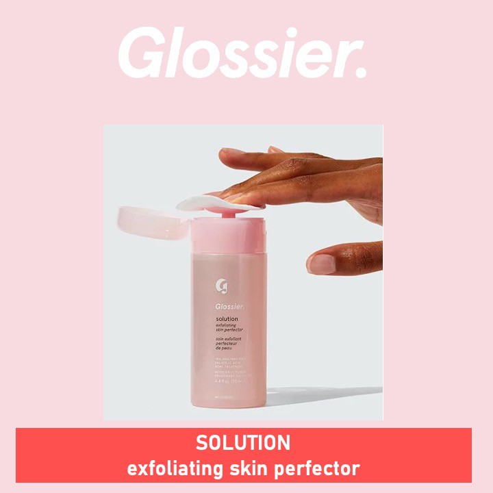 ]SzAUTHENTIC GLOSSIER Solution Exfoliating Skin Perfector with AHA BHA