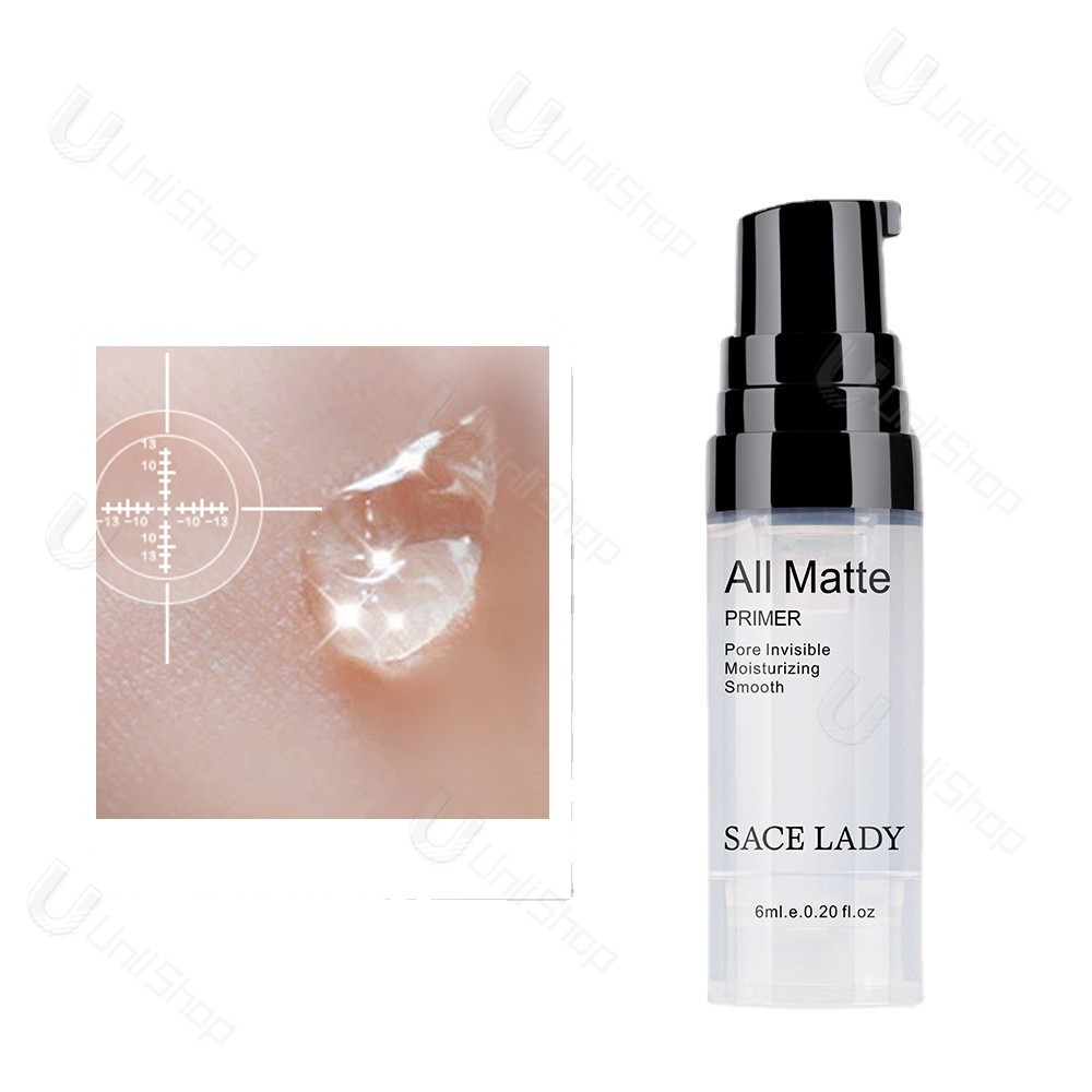 SACE LADY Clear Gel Face Primer Makeup Base Long Lasting Invisible Pore  Smooth Primer Oil-Control Surface Primer 6ml