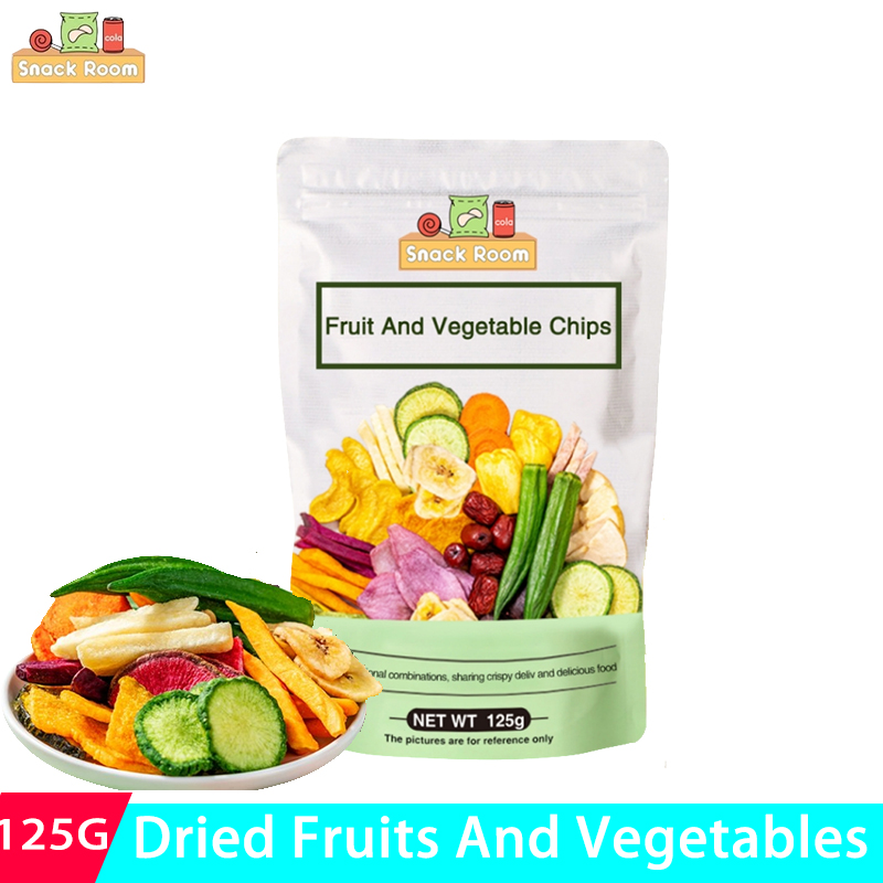Dried Mixed Fruits And Veggies 12 in 1 Gulay Chips 250g/CAN Dried Mixed