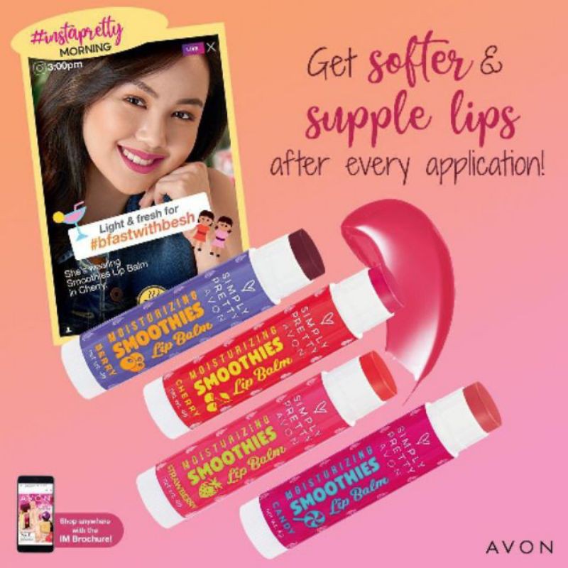 Avon Simply Pretty Smoothies Lip Balm Lazada Ph