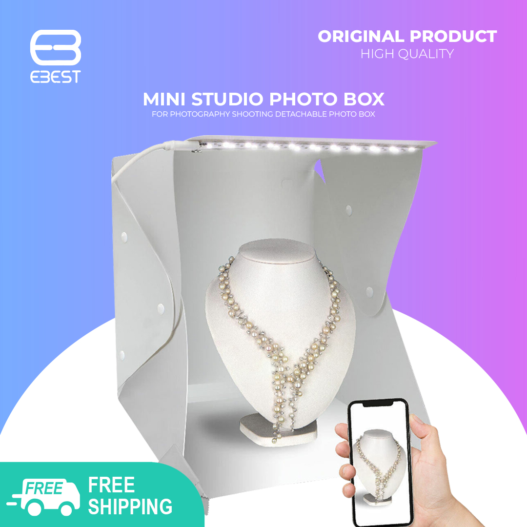 Mini Studio Photo Box LED Light Box Portable Photo Lightning Photo Box