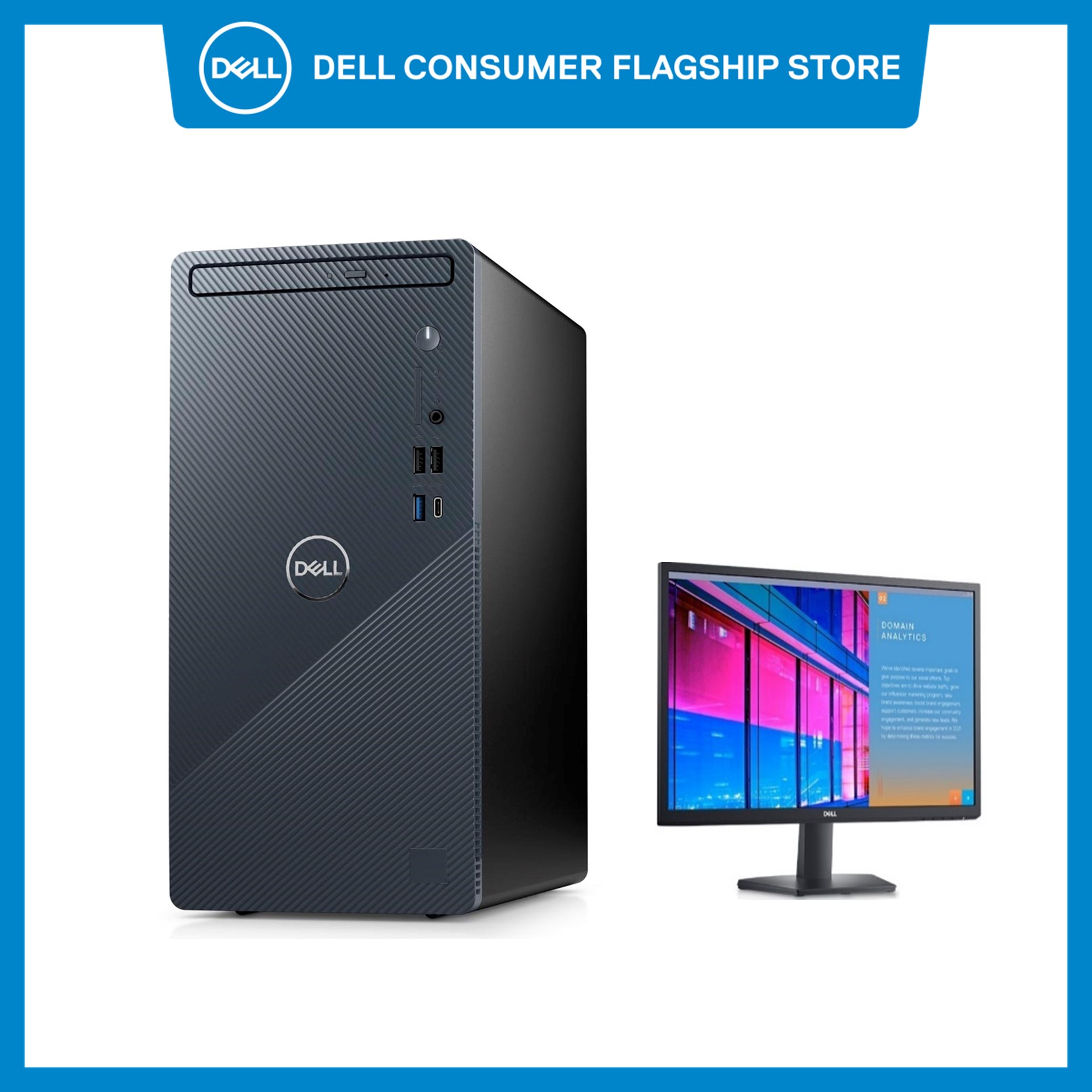 Dell Inspiron 3910 i5 Desktop (12th Gen Intel Core i512400, 8GB RAM