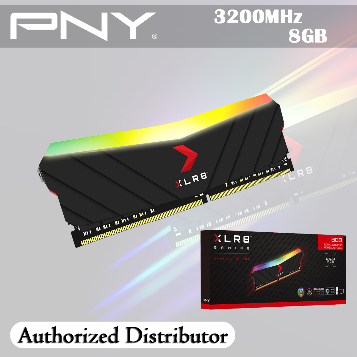 XLR8 Gaming DDR4 3200MHz Desktop Memory
