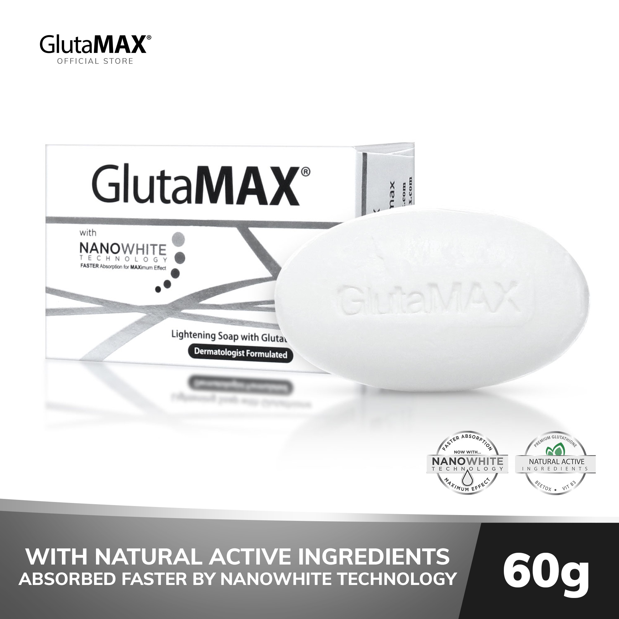 Glutamax Lightening Soap With Glutathione 60g Lazada Ph 1982