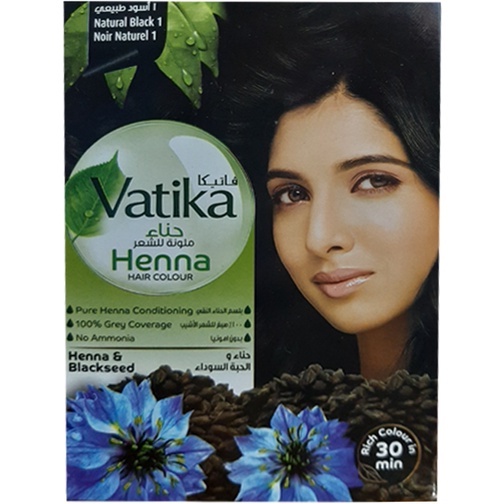 Factory direct sales Dabur Vatika Henna Hair Color Brown and Black 60g (10g  x 6 sachets) Guaranteed Authentic | Lazada PH