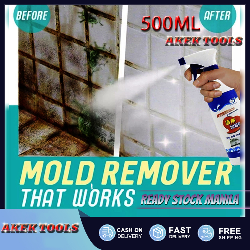 Mold and Mildew Remover Spray Household Mildew Spot Removal Cleaner for