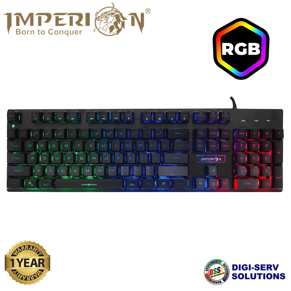 SALE!!! Imperion KG-S10B Sledgehammer 10 Mecha-membrane 104-Keys RGB ...