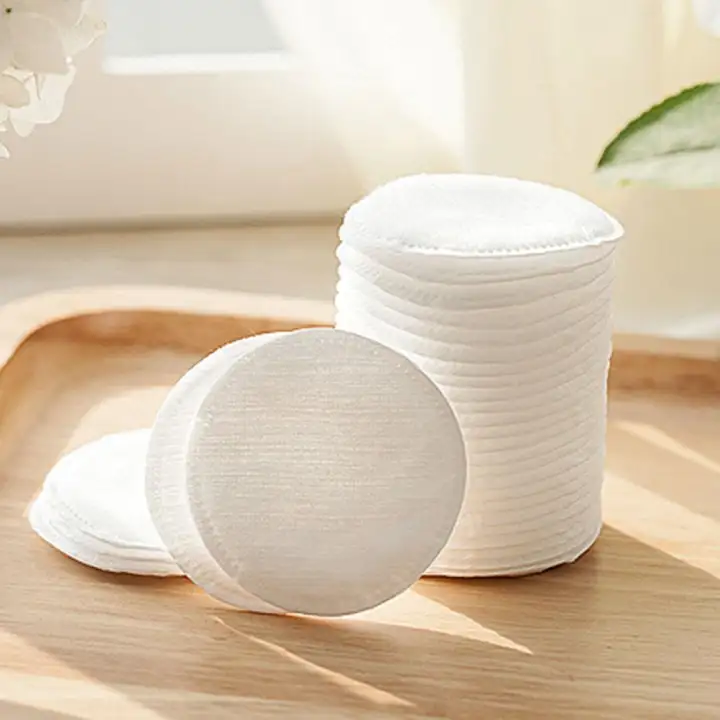 round makeup remover pads