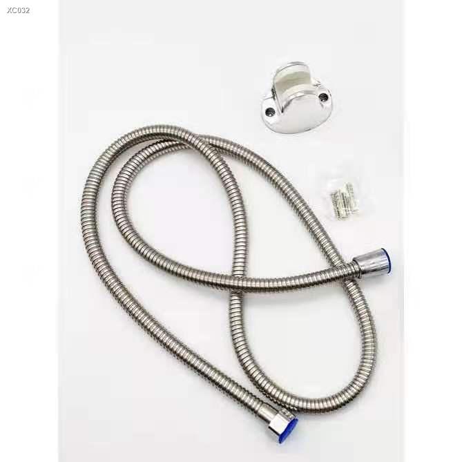 Vhorse Telephone shower head pair with 1.5 meters hose and shower stand