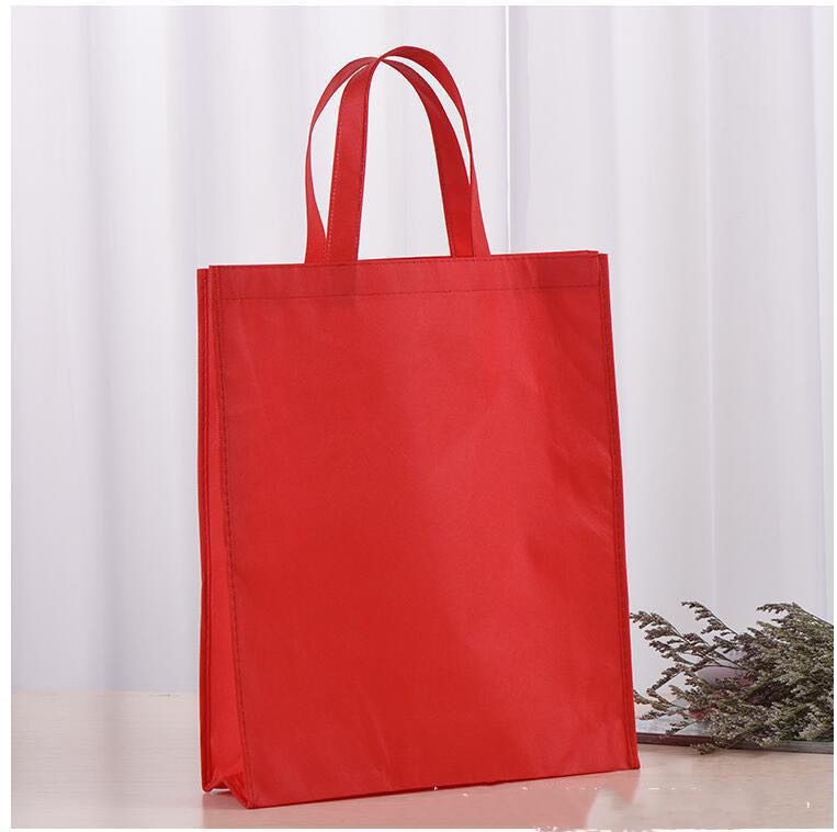 20 Pcs Handle Eco Bag Medium(12*15inches) Non-woven Tote Bag Shopping ...